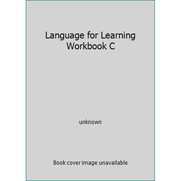 Pre-Owned Language for Learning Workbook C (Paperback) 0026746484 9780026746489