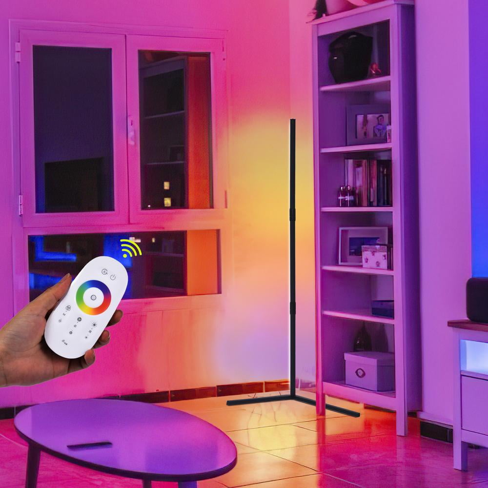 Buy Hemousy RGB LED Floor Lamp, Remote & Touch Control Standing Lamp