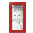 thumbnail image 2 of ArtToFrames 6" x 13" Red Picture Frame, 6x13 inch Red Wood Poster Frame (WOM-4593), 5 Pack, 2 of 7