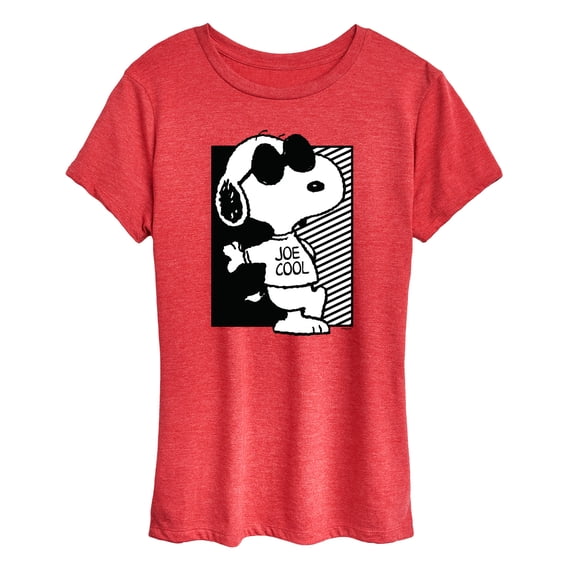 Peanuts - Snoopy Too Cool - Women's Short Sleeve Graphic T-Shirt