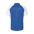 thumbnail image 2 of C2 Sport - Sport Polo - 5903 - Royal/ White - Size: L, 2 of 2