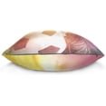 thumbnail image 2 of Soccer Ball On Sunset Velvet Plush Throw Pillow Cushion Case Cover - 18" x 18" - Invisible Zipper Home Decor Floral for Couch Sofa No Pillow Insert, 2 of 5