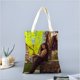 thumbnail image 2 of Gen V Bolso de tela con estampado de lienzo para mujer, bolsa de compras reutilizable y estética, con cremallera interior, regalo para mujer, 35 × 40 cm., 2 of 6