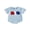 Blue, variant on Cenuakty Baby 4th of July Romper Casual Summer Letter Embroidery Short Sleeve Newborn Jumpsuit for Boy Girls Cute Clothes
