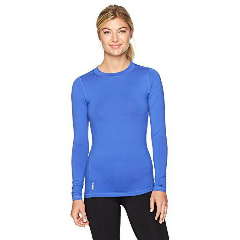 Duofold by Champion Women Crewneck Long Sleeve thermal underwear tops 