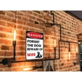 thumbnail image 6 of STEWART'S Garage Warning Man Cave Wall Decor 8 x 12 High Gloss Metal 208120030448, 6 of 7