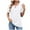White, variant on Besolor Womens Summer Tunic Tops Trendy Keyhole V Neck Short Sleeve Shirts Pleated Casual Going out Blouse Tees