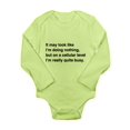 thumbnail image 1 of CafePress - Cells Are Busy Body Suit - Long Sleeve Infant Bodysuit, 1 of 1