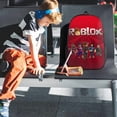 thumbnail image 4 of Roblox 17 Inch 3d Printed Cute Unisex Backpack Lightweight Large Capacity Casual Daypack, 4 of 5