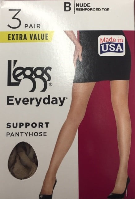 Hanes L'eggs Women's Everyday Control Top Pantyhose, 3 Pair