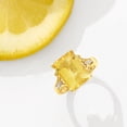 thumbnail image 4 of Ross-Simons 7.35 Carat Citrine Ring With White Topaz in 18kt Gold Over Sterling, Women's, Adult, 4 of 6