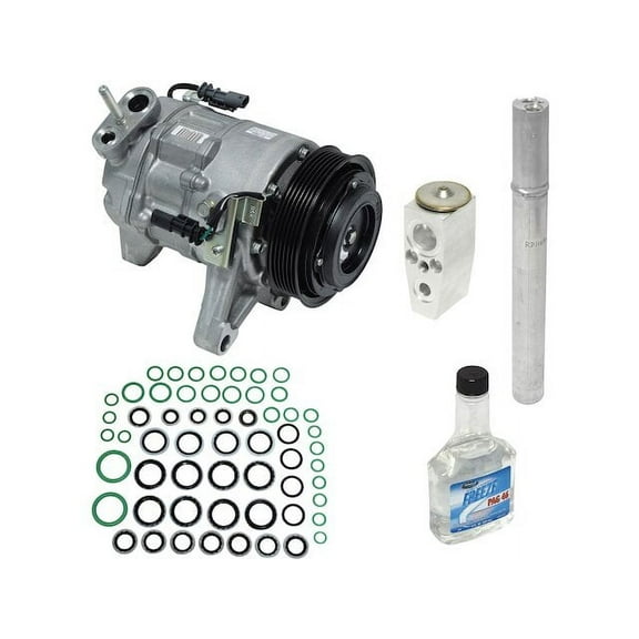 A/C Compressor Kit - Compatible with 2012 Chevy Equinox 3.0L V6 LFW VIN 5
