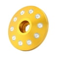 thumbnail image 1 of koolsoo Support d'Échappement Montage Disque Formé Compatible avec R9T Pura o Brusher Jaune, 1 of 7