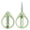 green, variant on Retractable Blunt Tip Safety Scissors,Anti-Scratch Portable Cutting Tool,Practical Shears for Office Household Travel Under $5 Kilougeis