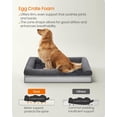 thumbnail image 3 of Cama ortopédica para perros Feandrea impermeable con funda extraíble, 3 of 9