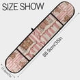 thumbnail image 3 of Yayeee Double Oven Mitt Kitchen Heat Resistant Baking 35" x7" Quilted Glove, Pink Candy House, 3 of 6