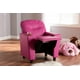 thumbnail image 1 of Baxton Studio Evonka Silla reclinable para niños de piel sintética rosa magenta moderna y contemporánea Baxton Studio LD2056-Pink-CC, 1 of 2