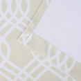 thumbnail image 5 of Superior Ribbon Blackout Curtains, Grommet Header, Set of 2, 52" x 108", Ivory, 5 of 6