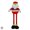 Santa Claus, variant on Luxtrada Christmas Santa Claus Reindeer Handmade Plush Doll Retractable Long Legs Table Decor for Decorations Indoor Home Decor