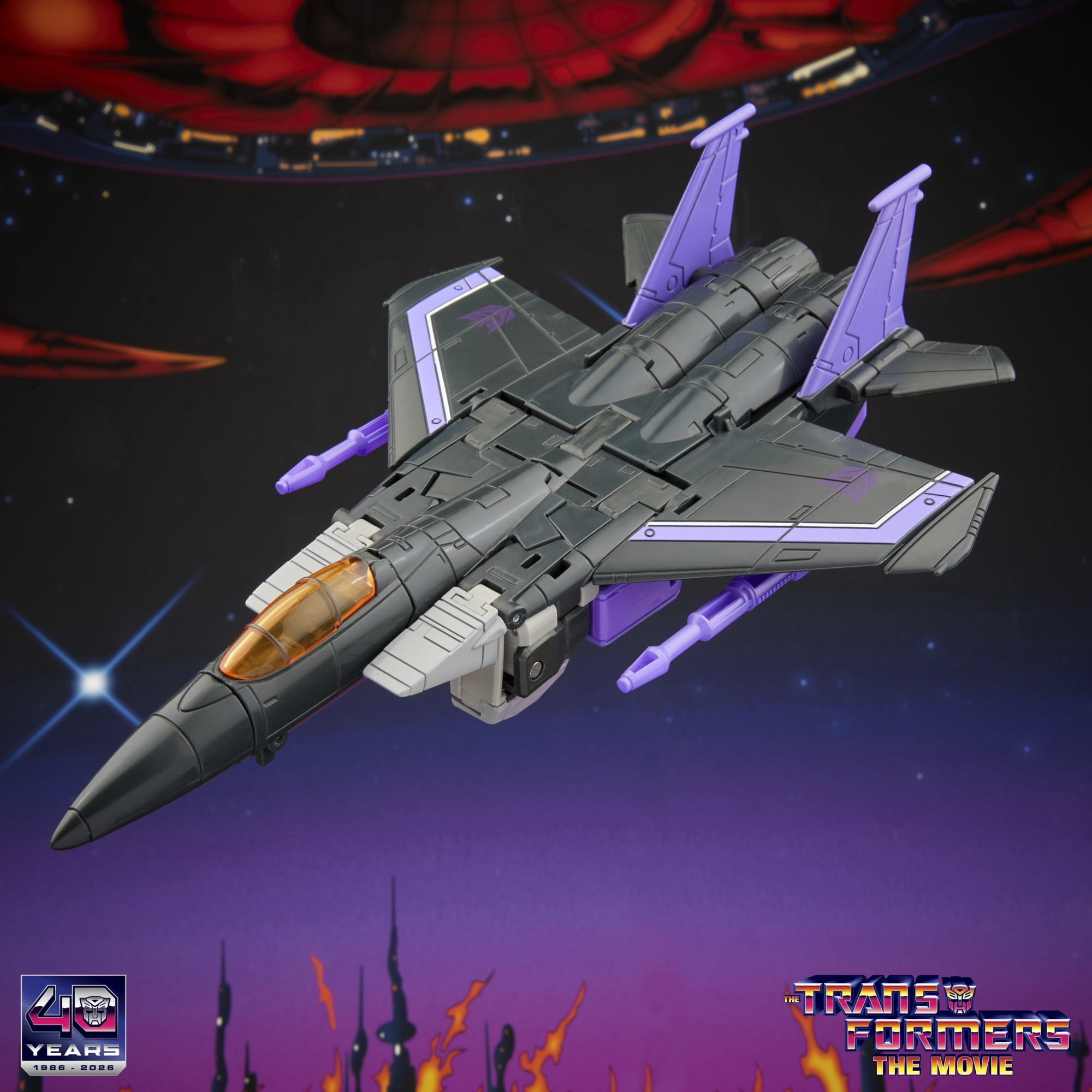 Transformers Toys Studio Series The Transformers: The Movie Skywarp Action Figure, 8+