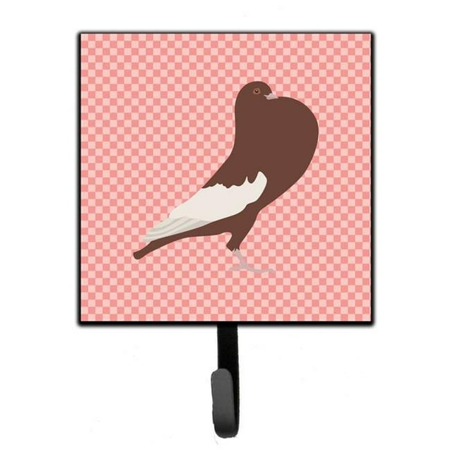 Porte-clés Ou Laisse à Carreaux Rose Pigeon Anglais
