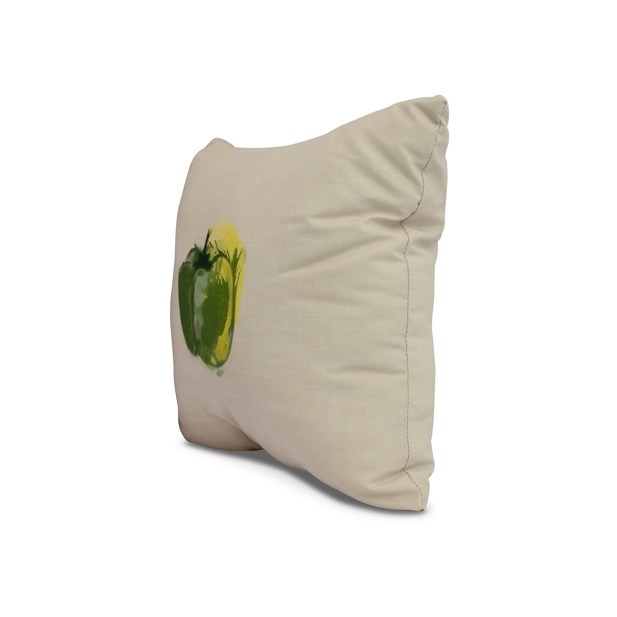 Simply Daisy, 18 x 18 inch,Pepper Decorative Pillow,Green