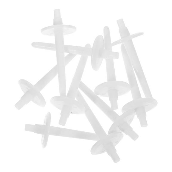 Masteelf 12 Pcs Sewing Machine Thread Post 6.50X2.50X2.50CM White