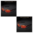 thumbnail image 3 of Toystoory Cycling Polarized Goggles Bike Outdoor Sports Sunglasses Anti-UV rojo claro 2Conjunto, 3 of 6