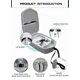 thumbnail image 5 of Carrying Case Compatible With Meta/oculus Quest 2 Basic /elite Vers, Lar Cover Stora Bag, 5 of 5