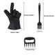thumbnail image 4 of Juego de guantes para barbacoa, juego de garras de carne para barbacoa a prueba de agua, kit portátil de cepillo para hornear, 5pcs / set tholdsy HA005329-02, 4 of 7