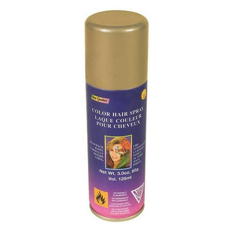 Gold Colored Hairspray Halloween Costume Accessory