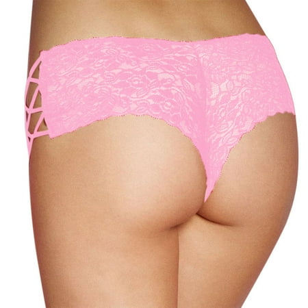 

Lady Seamless Briefs Lace Pink M Panties 3 Pack