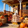 thumbnail image 4 of Lzobxe Porch Goose Clothes, Casual Style Lawn Yard Garden Decor for 23" High Cement or Plastic Geese, Goose Costume for All Season and Occasiona, 4 of 9