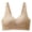 Beige, variant on Reducing Bra Plus Size Thin Fixed Cup Support Green XL