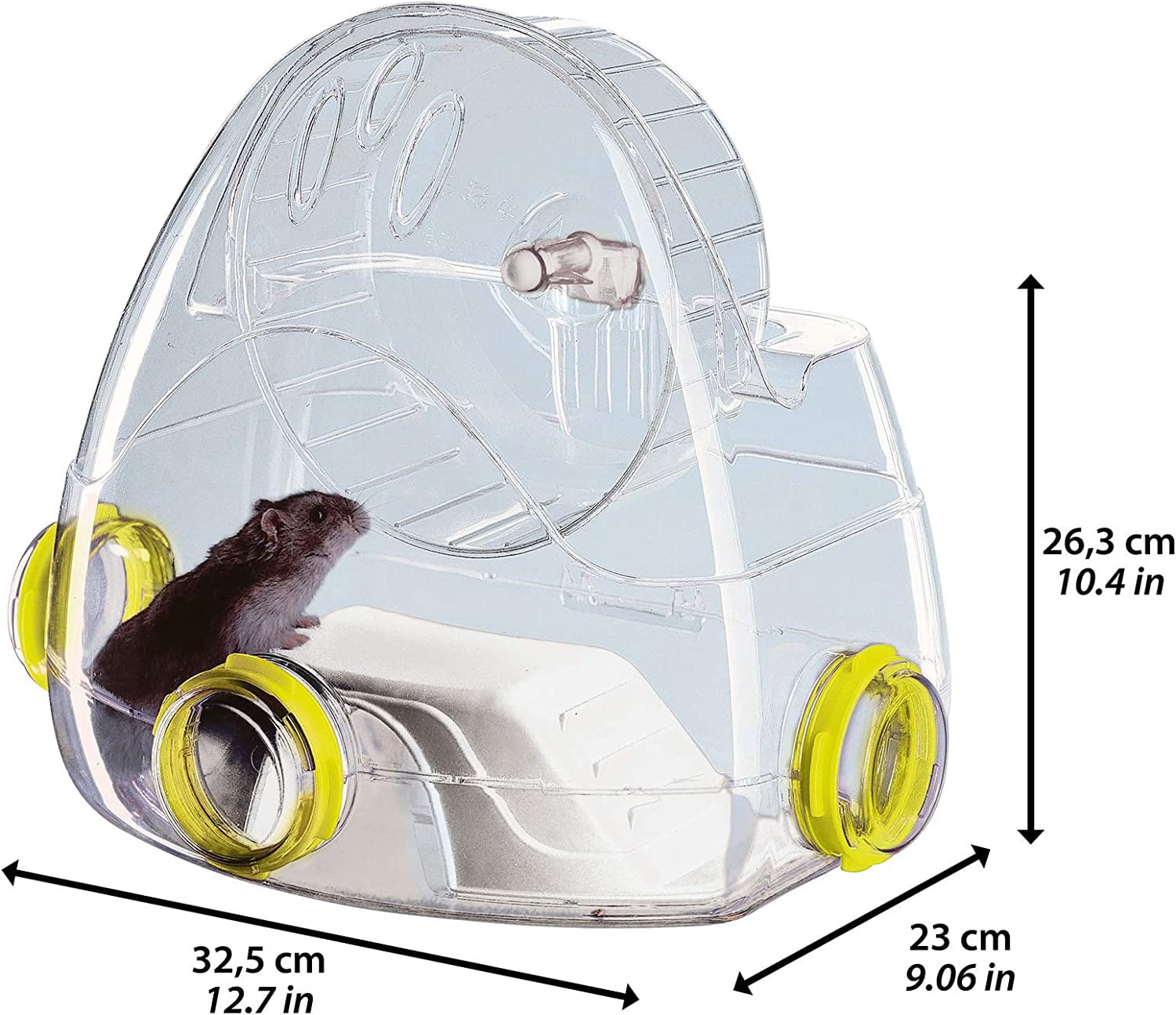 Ferplast Hamster Modular "Gym" | Hamster "Gym" Creates a "Turnpike" for Your Hamster's Play Habitat