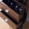 thumbnail image 3 of Furniture of America Lionell Mid-Century Wood Standing Wine Rack in Dark Walnut, 3 of 8