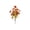 A, variant on Dongrere Fall Artificial Flower Bush, Faux Autumn Floral Stems for Thanksgiving Farmhouse Indoor Home Decor, 19.7 Inch, D