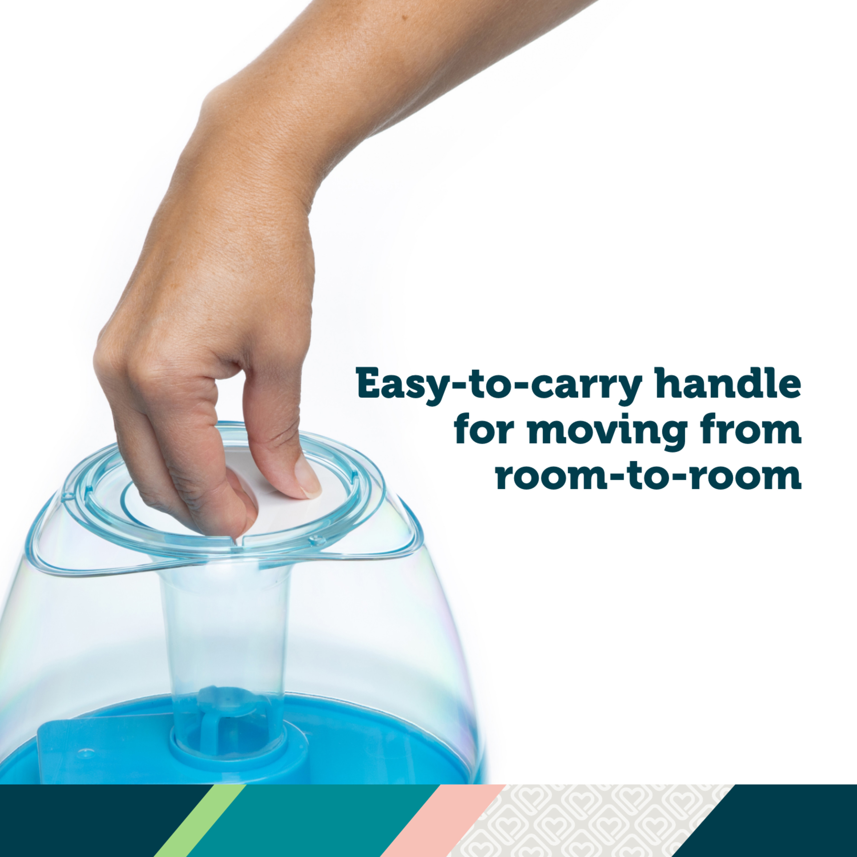 Safety 1st Filter Free Cool Mist Humidifier, Blue photo 2