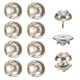 thumbnail image 1 of 10 Conjuntos de Broches de Perlas, Botones de Perlas de 11.5 mm Sin Coser, Broches Desmontables para Ropa de Mujeres, Abrigo (Blanco), 1 of 7