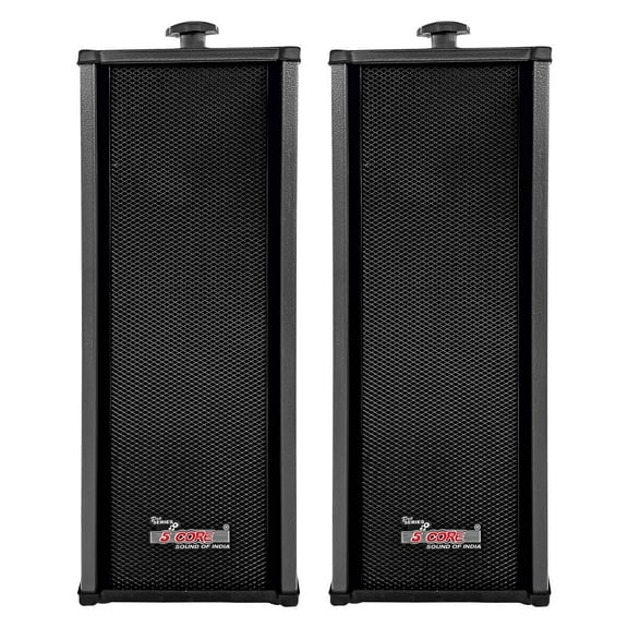 Outdoor Speakers Pair Stereo in Wall Speaker 100W Peak Passive Mount Wired Waterproof Patio House Garage Indoor Exterior Audio System Bocinas para Casa - 15TG 2PCS