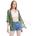 thumbnail image 1 of Kimono Cardigan Ample en Dentelle Florale pour Femmes, 1 of 5