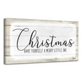 thumbnail image 3 of Crafted Creations Christmas Framed Canvas Wall Art - 8" x 16", 3 of 3