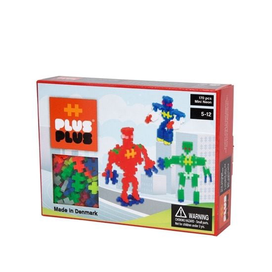 PLUS PLUS 170 Piece SAFARI Instructed Set Puzzle Piece-Shaped Building Toy