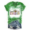 thumbnail image 3 of Guardurnaity Nueva camiseta más gruesa de algodón de primera calidad para mujer, camiseta de manga corta, blusa de verano para mujer Prendas para la parte del cuerpo púrpura 2XL, 3 of 6
