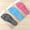 One pair each in black, blue, and pink, variant on 3 Pairs Anti Slip Adhesive Insoles Non-slip Barefoot Stick Beach Shoes Footpads Sticker Silica Gel Invisible Shoe Pad Swim Pool