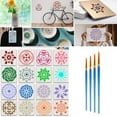 thumbnail image 2 of Mandala Dotting Tools Stencil Set, for Painting Rocks Drawing, Kids' Crafts, Nail Art Supplies, 2 of 5