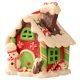 thumbnail image 1 of Casas de pueblo con escena navideña, edificios navideños iluminados con LED, 1 of 5