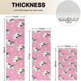 thumbnail image 4 of Pink French Bulldog Love Heart Kitchen Rugs Sets Of 3,Kitchen Runner Rugs Non Skid Washable,Decorative Kitchen Floor Mats for Kitchen,Sink,Laundry,17"x30"+ 17"x47" + 17"x59", 4 of 6