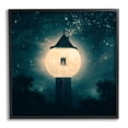 thumbnail image 2 of Stupell Industries Abstract Lunar Tower Beautiful Starry Sky Forest Framed Wall Art, 17 x 17, Design by Paula Belle Flores, 2 of 5