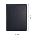 thumbnail image 7 of Sylvtty Multifunctional File Folder A4 Document Clipboard Folder with Calculator Pen Slot Card Holder Portfolio Folder with Documents Clip for Business Office, 7 of 7